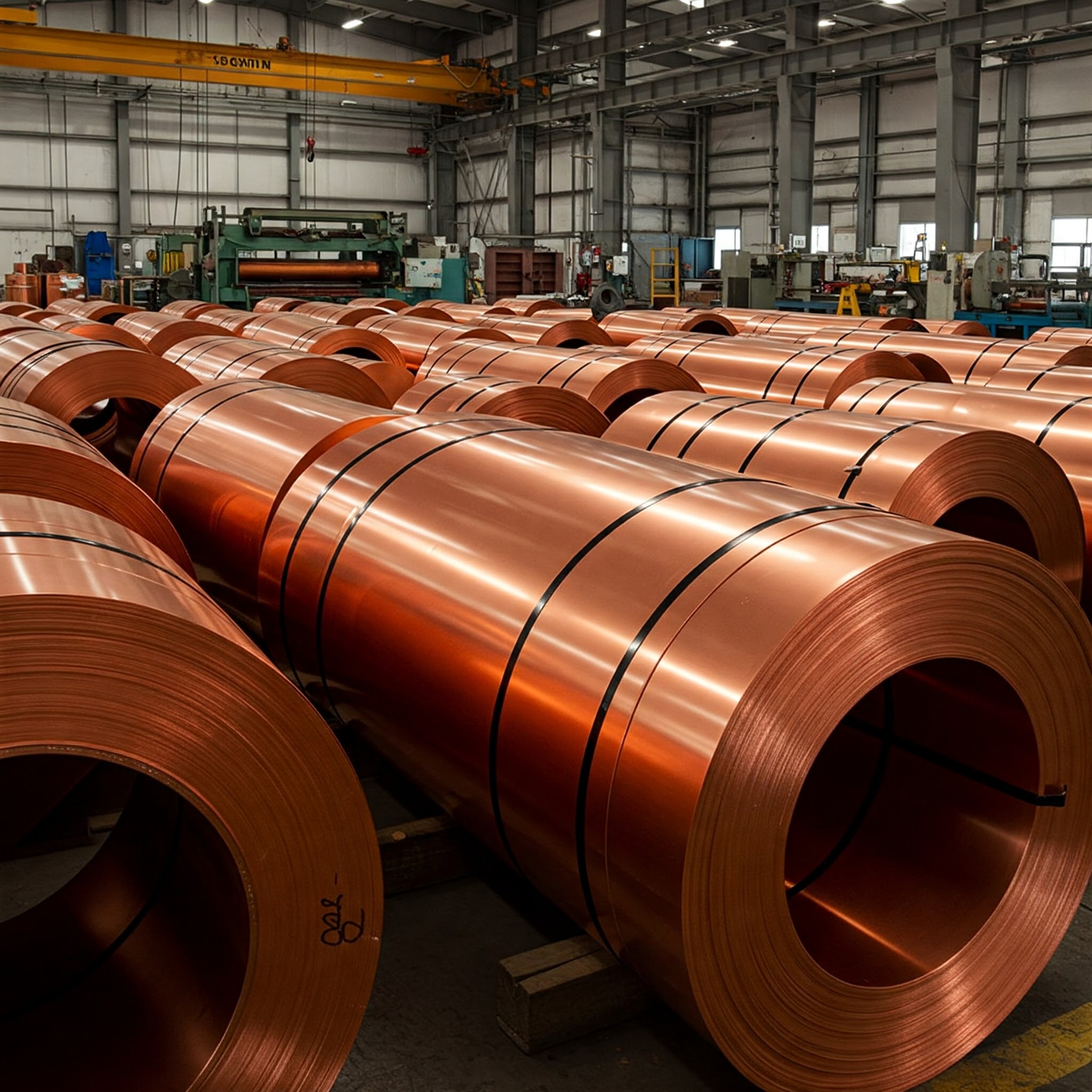 ReNEW Manufacturing Solutions works with copper materials.