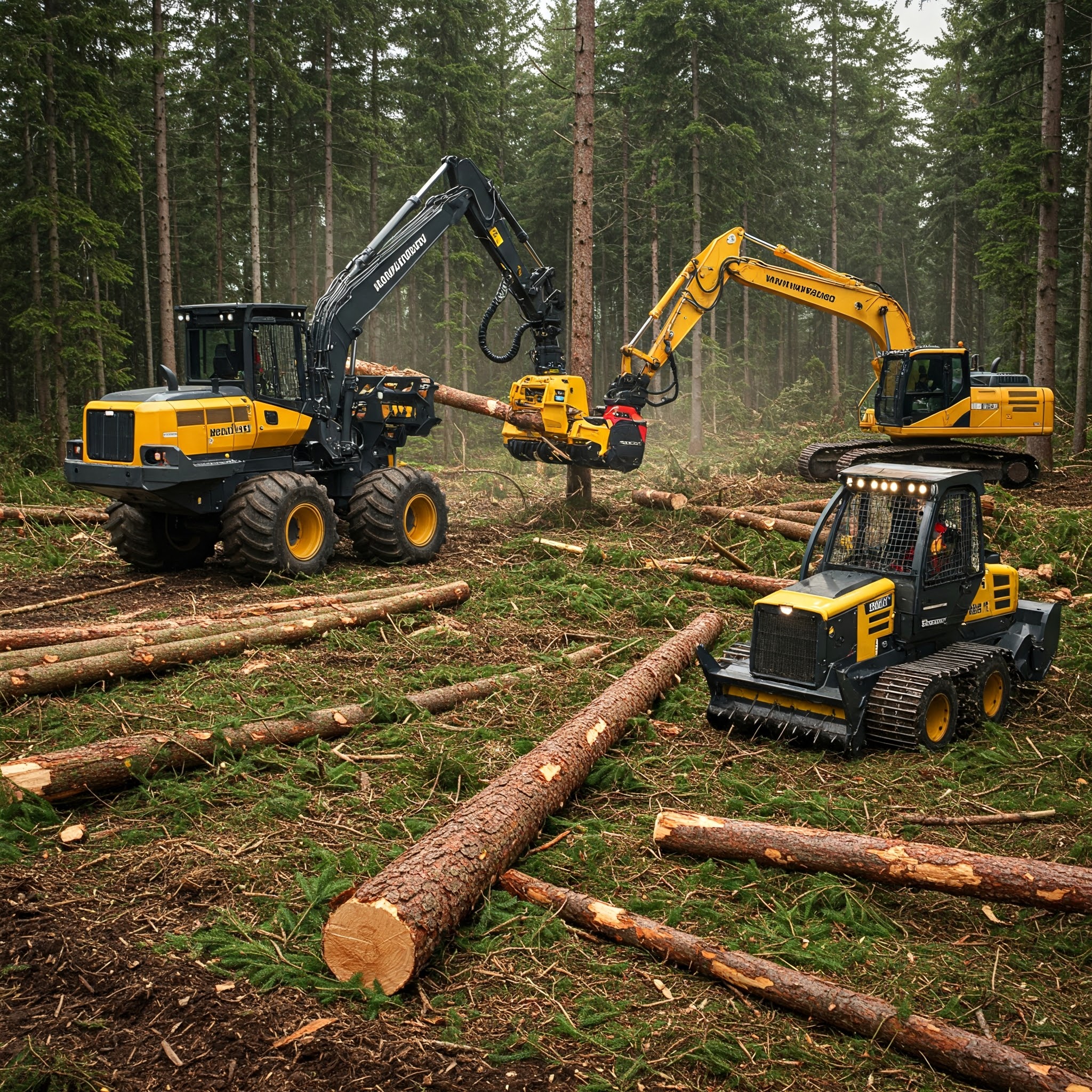 ReNEW Manufacturing Solutions can help the forestry industry build land clearing machinery.